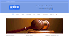 Desktop Screenshot of cross-solicitors.co.uk